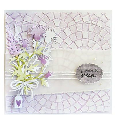 HE-ND-CD891 - Hazel Eaton - Thistle Nature's Dream 2 nr.891 - Fleurs - Detail 4