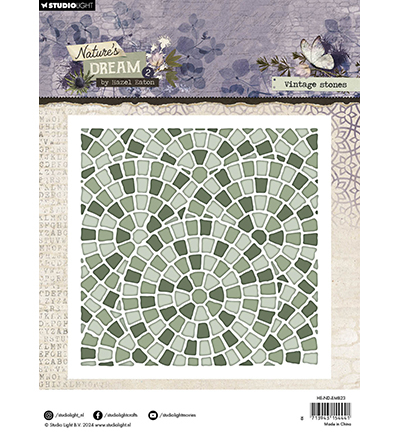HE-ND-EMB23 - Hazel Eaton - Vintage stones Nature's Dream 2 nr.23 - Divers - Detail 2