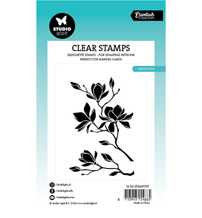 SL-ES-STAMP739 - StudioLight - Magnolia Essentials nr.739 - Fleurs - Detail 1