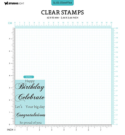 SL-ES-STAMP744 - StudioLight - Celebrate Essentials nr.744 - Textes - Detail 3