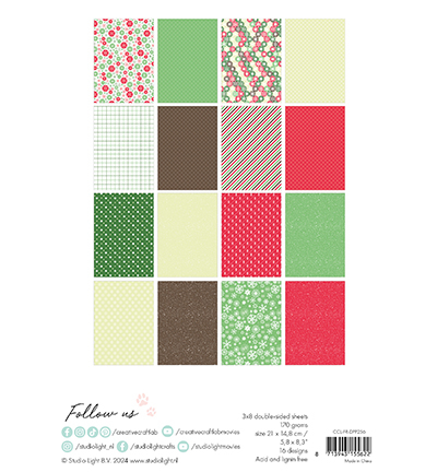 CCL-FR-DPP256 - CraftLab - Home for xmas Friendz nr.256 - Paperpad - Detail 7