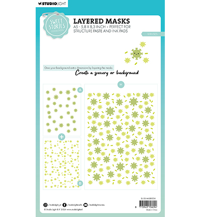 SL-SS-MASK304 - StudioLight - Viruses Sweet Stories nr.304 - Maladie - Detail 5