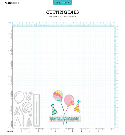 SL-ES-CD933 - StudioLight - B-day balloons Essentials nr.933 - Fête - Detail 6