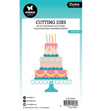 SL-ES-CD934 - StudioLight - B-day cake Essentials nr.934 - Fête - Detail 3