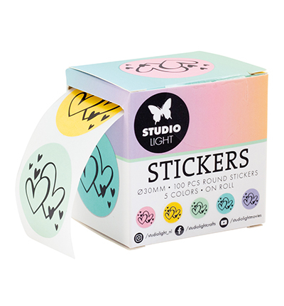 SL-ES-STIC28 - StudioLight - HEARTS Essentials nr.28 - Autocollants de texte - Detail 3