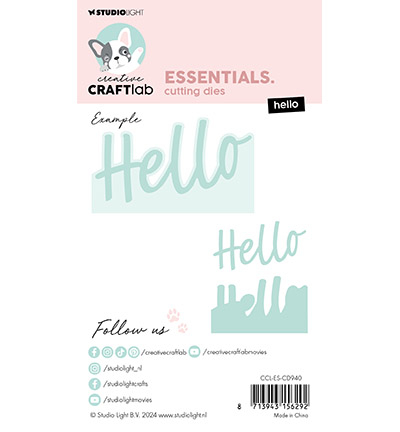 CCL-ES-CD940 - CraftLab - Hello Essentials nr.940 - Textes - Detail 6