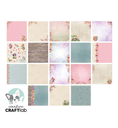 CCL-ES-DPP261 - CraftLab - Paper Pad Felicia Essentials nr.261 - Paperpad - Detail 7