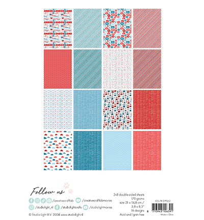 CCL-FR-DPP263 - CraftLab - Paper Pad Let's Connect Friendz nr.263 - Paperpad - Detail 6