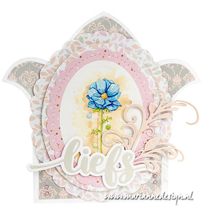 LR0898 - Marianne Design - Scalloped Oval - Cercles - Detail 1