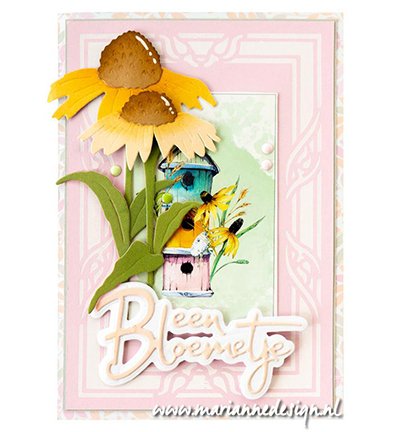 CR1683 - Marianne Design - Hot Foil - Anja's Classic Rectangle - Hot Foil Die - Detail 2