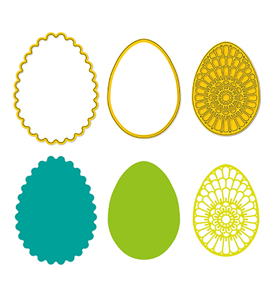 SD338 - Nellie's Choice - Scandinavian Eggs - Pâques - Detail 3