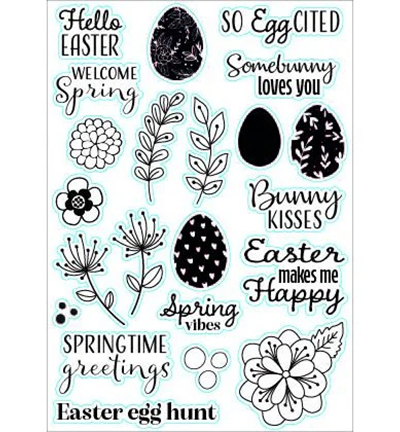 NSCS024 - Nellie's Choice - Springtime Greetings - Pâques - Detail 1