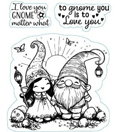 NSCS025 - Nellie's Choice - Gnome & Elf - Pâques - Detail 1