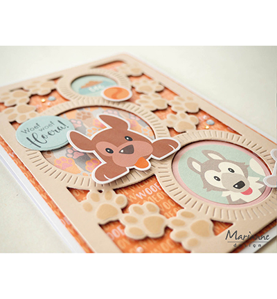PK9202 - Marianne Design - Tails & Whiskers - A4 - Pretty Papers Blocks - Detail 2
