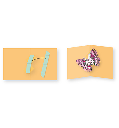 COL1563 - Marianne Design - Pop & Twist Butterfly - Papillons, insectes - Detail 5