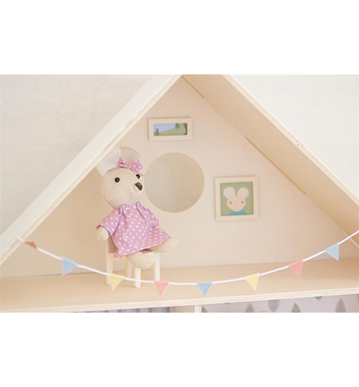 3412-01 - Stafil - Pink Girl Mouse - Miniatures - Detail 1