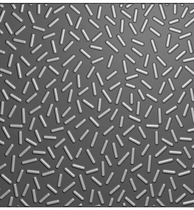 EF3D116 - Nellie's Choice - Confetti Sprinkles - 3D Embossing Folders - Detail 2