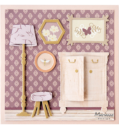 COL1567 - Marianne Design - Picture frames by Marleen - Cadre / border - Detail 3