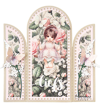 LR0904 - Marianne Design - Slimline Trifold - Fenêtre - Detail 3