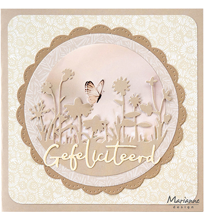 LR0905 - Marianne Design - Gefeliciteerd - Textes - Detail 1