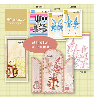 LR0902 - Marianne Design - Tiny's Pampas Grass - Arbres, Plantes - Detail 2