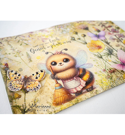 FB2503 - Marianne Design - Art Journaling set - by Fairybells - Art journaling - Detail 7