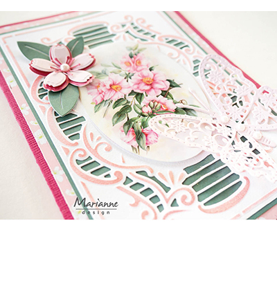 LR0906 - Marianne Design - Anja's Stylish Rectangle - Cadre / border - Detail 3