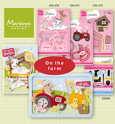 CR1693 - Marianne Design - Farm tools by Marleen - Jardin - Detail 6