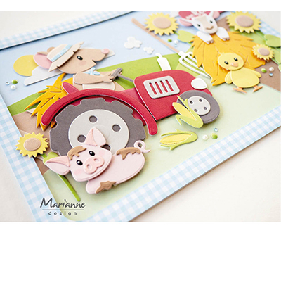 CR1636 - Marianne Design - Hay by Marleen - Automne, Halloween - Detail 6