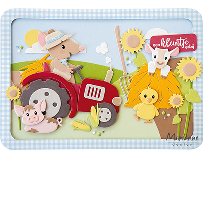 CR1636 - Marianne Design - Hay by Marleen - Automne, Halloween - Detail 7