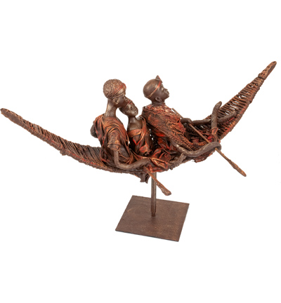 MD0100 - Kippers - Bateau en métal - Support Statuette - Detail 2