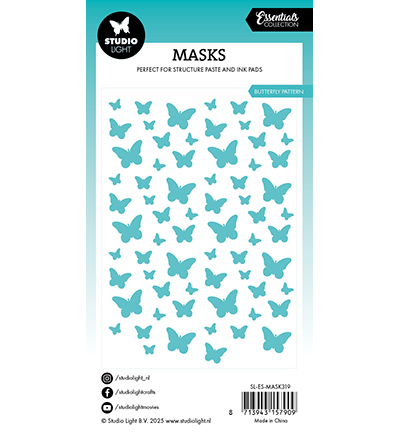 SL-ES-MASK319 - StudioLight - Butterflies Background Essentials nr.319 - Papillons, insectes - Detail 3