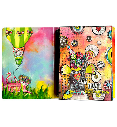 ABM-25-STAMP780 - Art by Marlene - Gibberish Art By Marlene nr.780 - Alphabet, chiffres - Detail 2