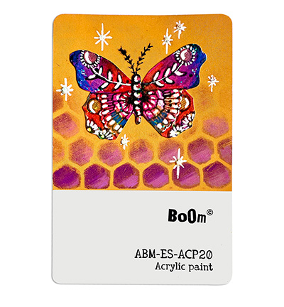 ABM-25-MASK328 - Art by Marlene - Hexagon Stars Art By Marlene nr.328 - Diamant - Detail 2