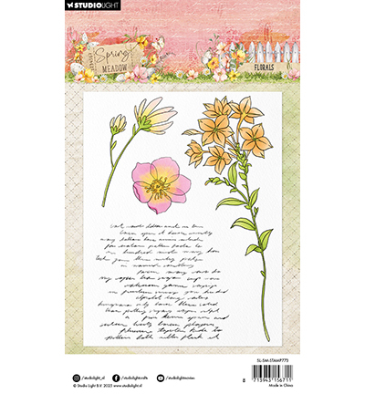 SL-SM-STAMP773 - StudioLight - Florals Spring Meadow nr.773 - Fleurs - Detail 1