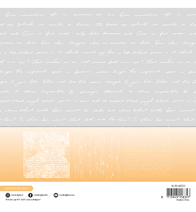 SL-ES-ACS11 - StudioLight - Acetate sheets Textured Patterns Essentials nr.11 - Acetate sheets - Detail 3