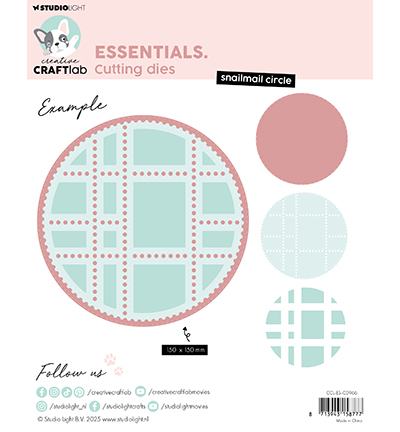 CCL-ES-CD966 - CraftLab - Snailmal Circle Essentials nr.966 - Cercles - Detail 1