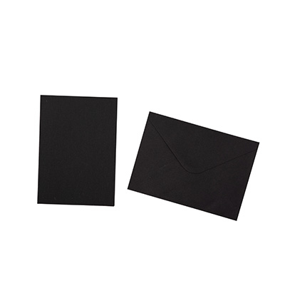 SL-CO-CE03 - StudioLight - Cards & Envelopes Black A6 Consumables nr.03 - Cards & Envelopes - Detail 1