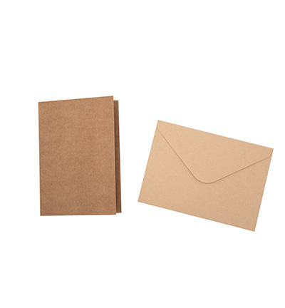 SL-CO-CE04 - StudioLight - Cards & Envelopes Kraft A6 Consumables nr.04 - Cards & Envelopes - Detail 1