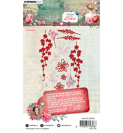 JMA-SYL-CD963 - Jenine's - Florals Sending You Love nr.963 - Fleurs - Detail 3