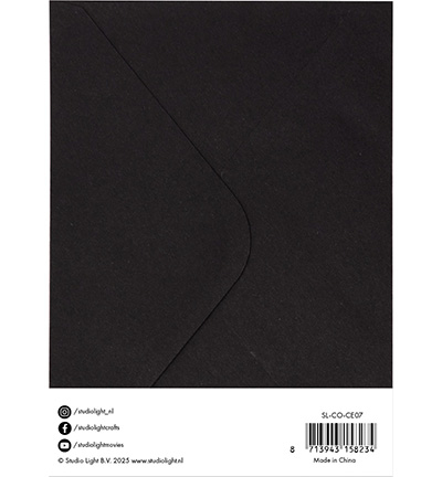 SL-CO-CE07 - StudioLight - Cards & Envelopes Black Consumables nr.07 - Cards & Envelopes - Detail 2