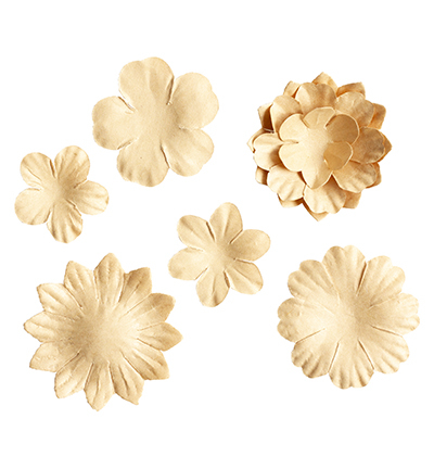 SL-CO-FLOW15 - StudioLight - Flowers Kraft Consumables nr.15 - Fleurs de papier - Detail 2