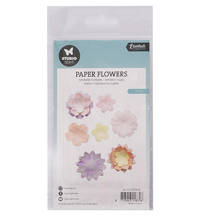 SL-CO-FLOW16 - StudioLight - Flowers Pastel Consumables nr.16 - Fleurs de papier - Detail 1
