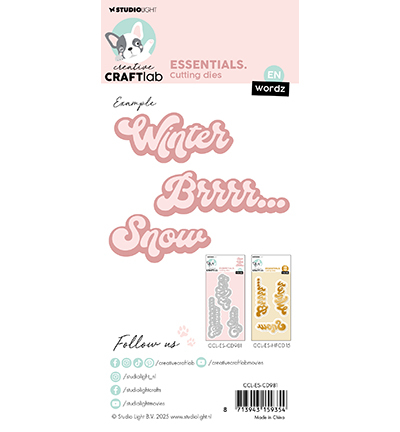 CCL-ES-CD981 - CraftLab - Wordz Winter Essentials nr.981 - Textes - Detail 1
