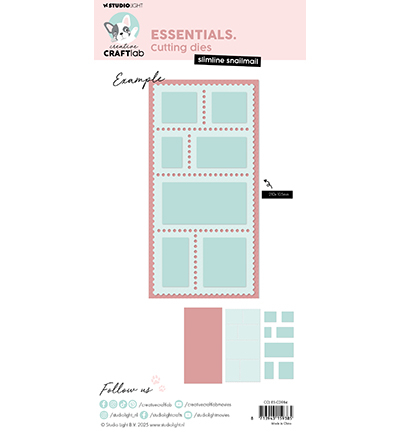 CCL-ES-CD984 - CraftLab - Slimline Snailmail Essentials nr.984 - Slimline - Detail 1