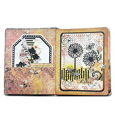 HE-SB-STAMP794 - Hazel Eaton - Floral Bits Sweet Bee Memories nr.794 - Fleurs - Detail 7