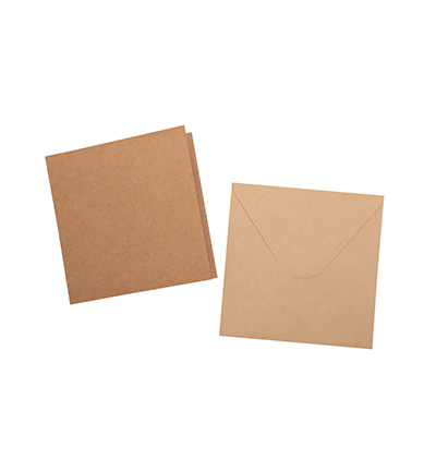 SL-CO-CE12 - StudioLight - Cards & Envelopes Kraft Consumables nr.12 - Cards & Envelopes - Detail 2