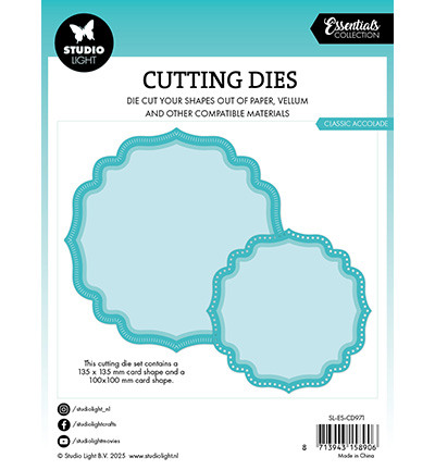 SL-ES-CD971 - StudioLight - Classic Accolade Essentials nr.971 - Cardshape - Detail 2