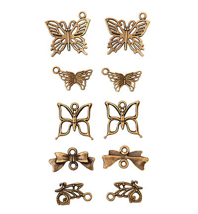 SL-CO-CHARM02 - StudioLight - Metal Charms Butterfly Consumables nr.02 - Metal Charms - Detail 4
