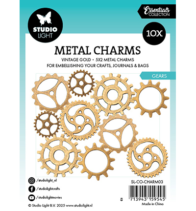 SL-CO-CHARM03 - StudioLight - Metal Charms Gears Consumables nr.03 - Metal Charms - Detail 3